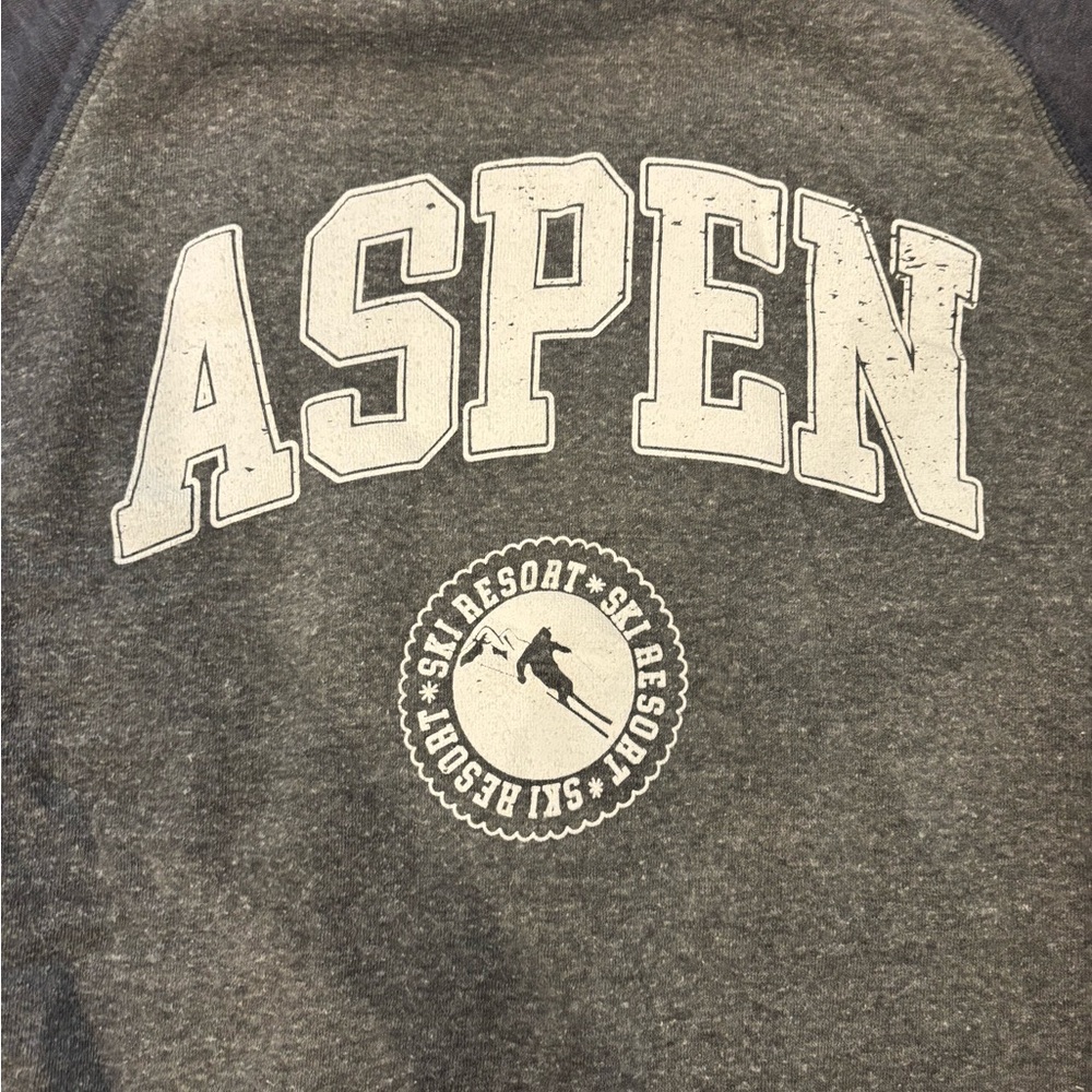 Olive Lynn Gray Sweatshirt aspen crew neck